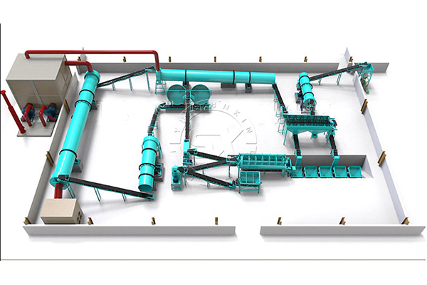 Linea de producción de fertilizantes orgánicos